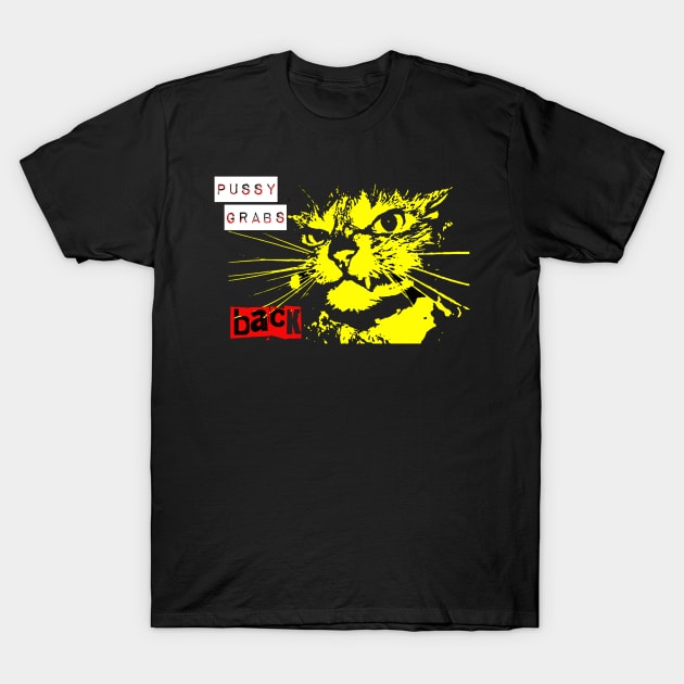 Pussy Grabs Back T-Shirt by Tainted